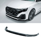 Audi Q8 S Line 2023+ Gloss Black Risper Front Splitter Lip Front Splitter
