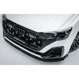 Audi Q8 S Line 2023+ Gloss Black Risper Front Splitter Lip Front Splitter