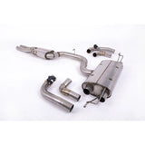 Audi RS3 Sportback 400PS 8Y OPF GPF Back Milltek Sport Exhaust System Resonated (quieter) EC Approved Exhaust Systems