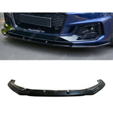 Audi RS4 B9 2017-2019 Gloss Black Risper Front Splitter Front Splitter