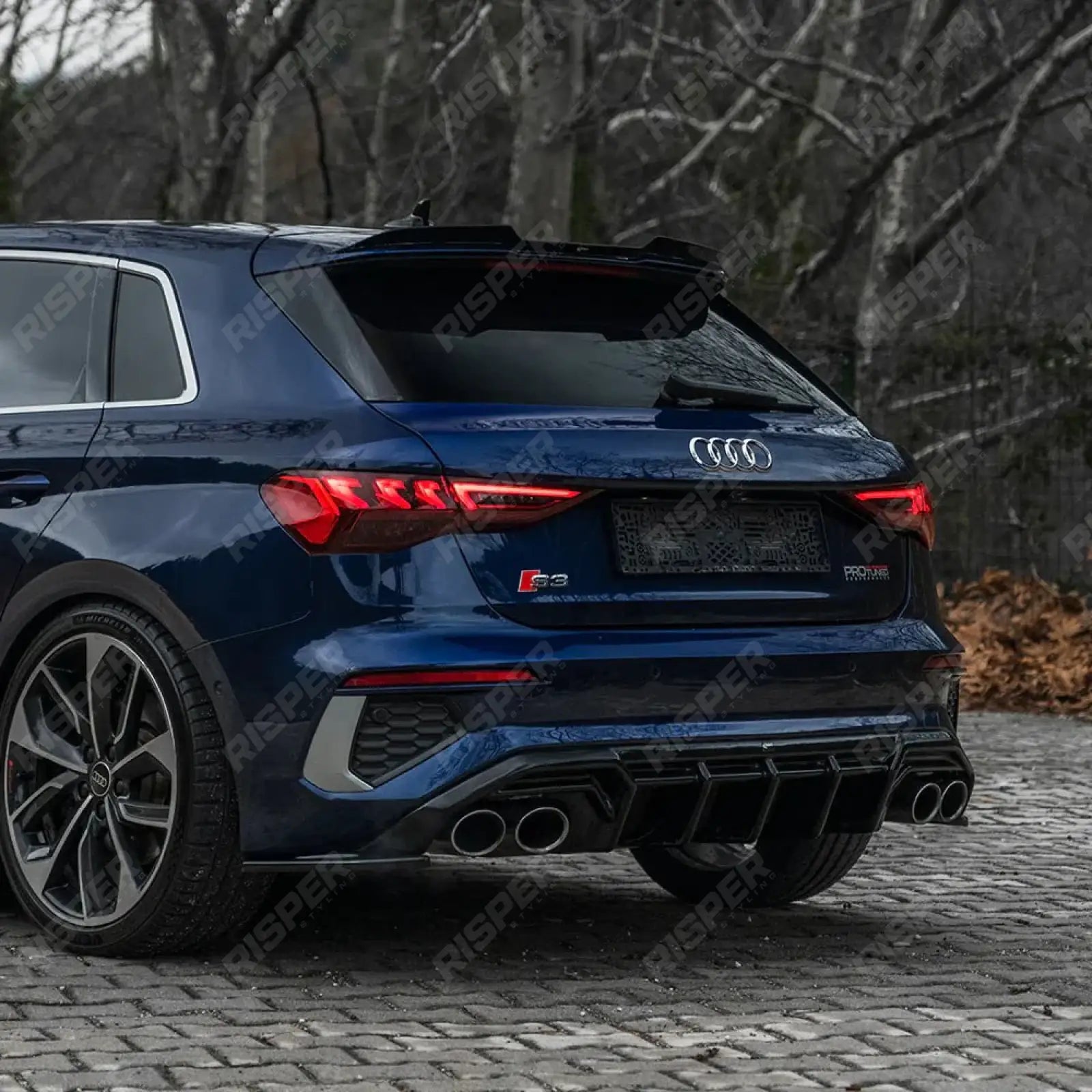 Audi S3 8Y 2020-2024 / A3 S-Line Hatchback 2020-2024 Aero Body Kit In Gloss Black Aero Kit