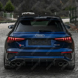 Audi S3 8Y 2020-2024 / A3 S-Line Hatchback 2020-2024 Aero Body Kit In Gloss Black Aero Kit