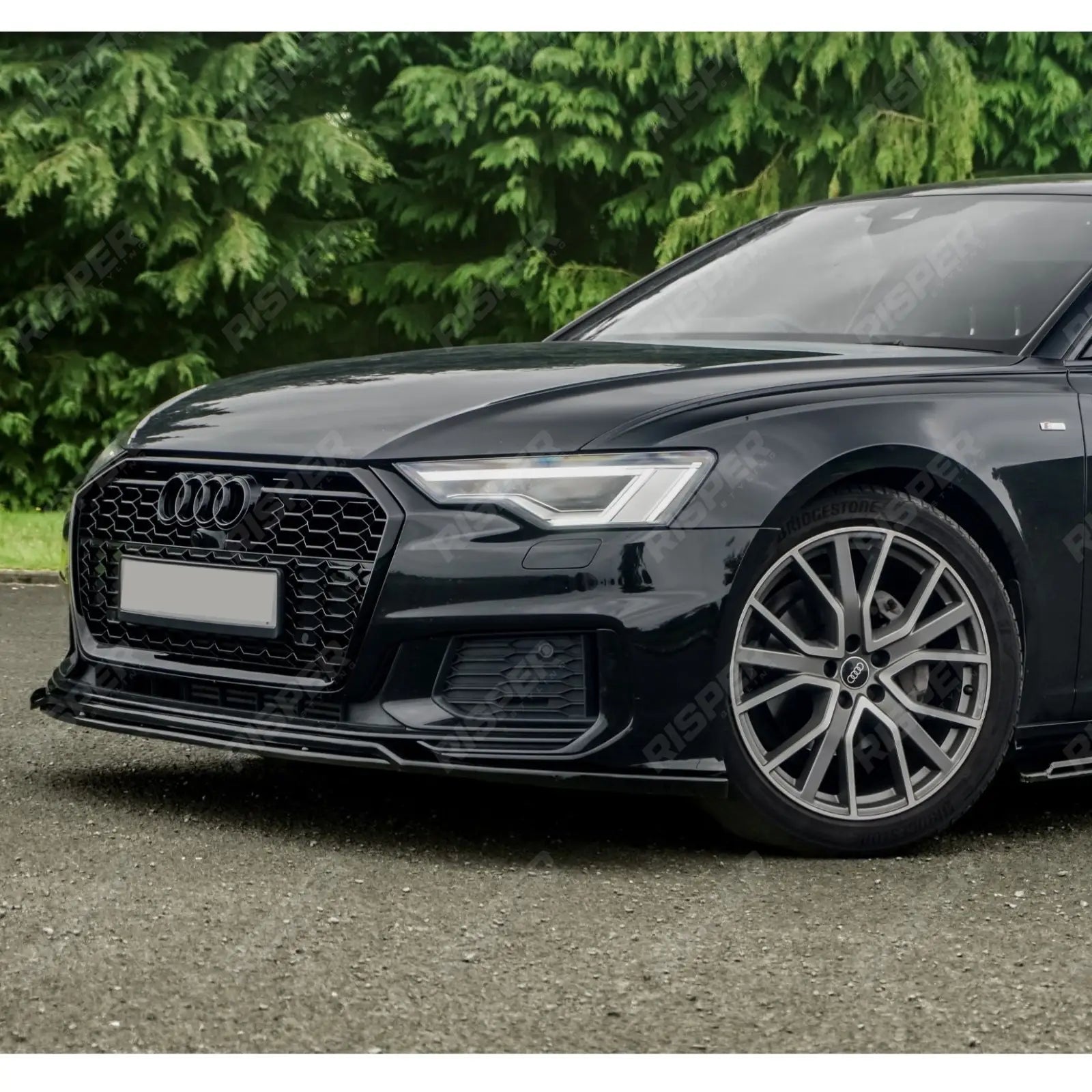 Audi S6 C8 / A6 C8 S-Line Sedan-Avant 2019+ Front Splitter Front Splitter