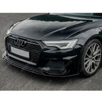 Audi S6 C8 / A6 C8 S-Line Sedan-Avant 2019+ Front Splitter Front Splitter