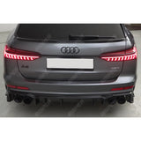 Audi S6 C8 Avant 2019+ Lower Spoiler / Audi A6 C8 S - Line Avant 2018+ Lower Spoiler