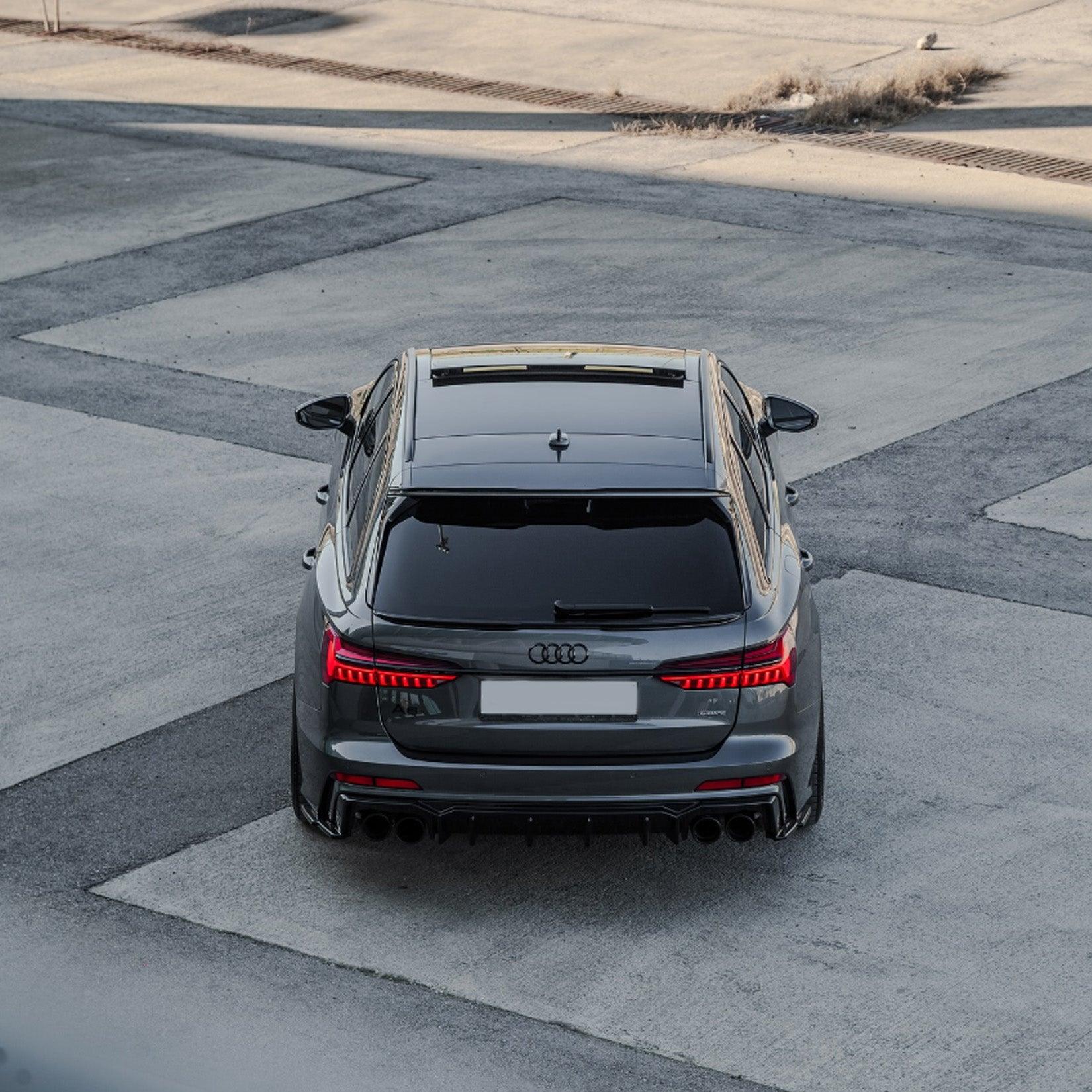Audi S6 C8 Avant 2019+ Lower Spoiler / Audi A6 C8 S - Line Avant 2018+ Lower Spoiler