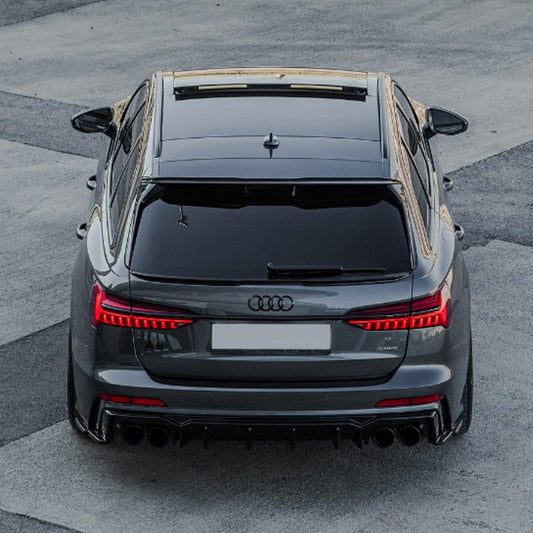 Audi S6 C8 Avant 2019+ Spoiler / Audi A6 C8 S - Line Avant 2018+ Spoiler