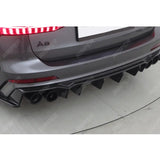 Audi S6 C8 (Sedan - Avant) 2019+ / Audi A6 C8 S - Line (Sedan - Avant) 2018+ Rear Valance & Rear Side Splitters