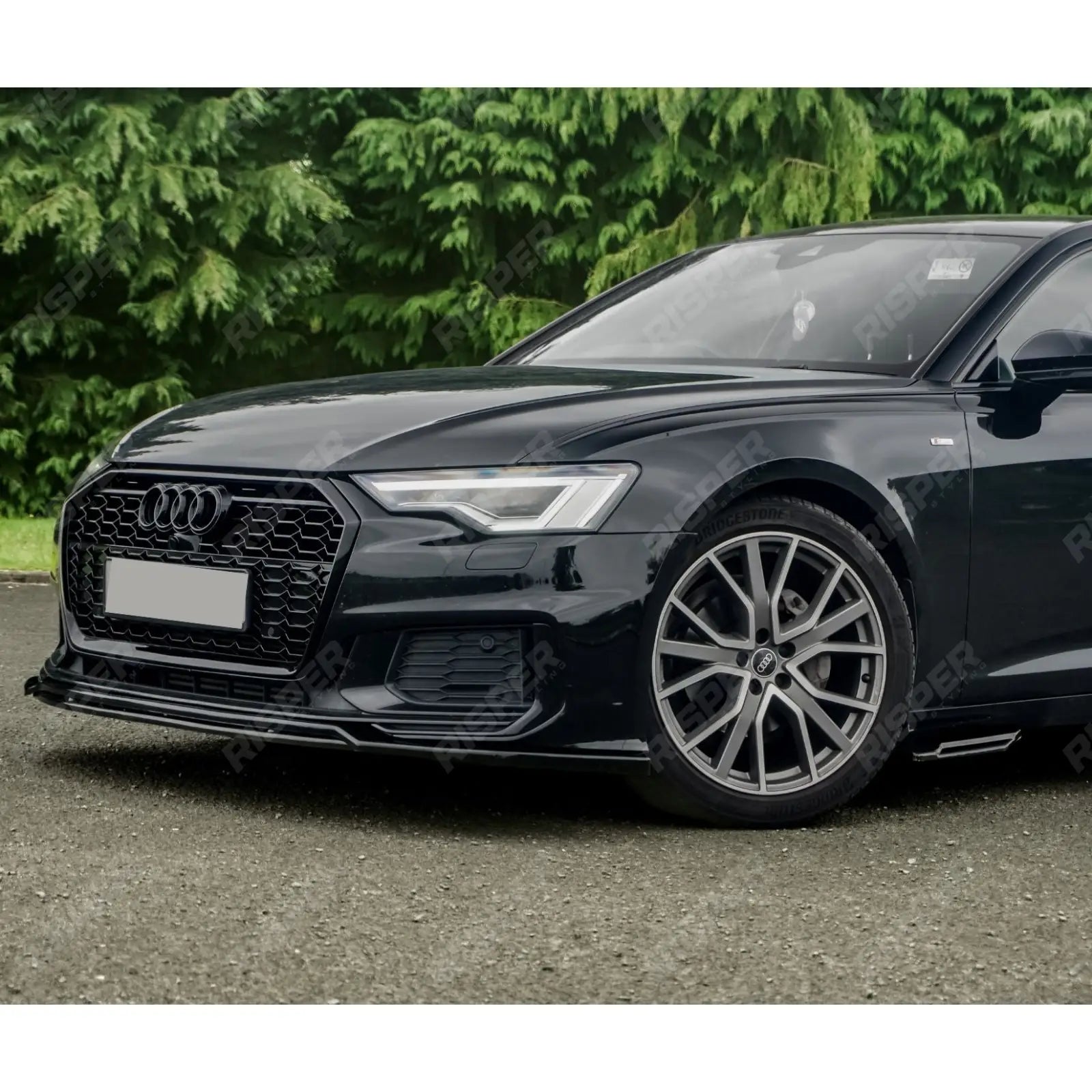 Audi S6 C8 (Sedan-Avant) 2019+ Side Skirts / Audi A6 C8 S-Line (Sedan-Avant) 2019+ Side Skirts (2PCS) Side Skirts