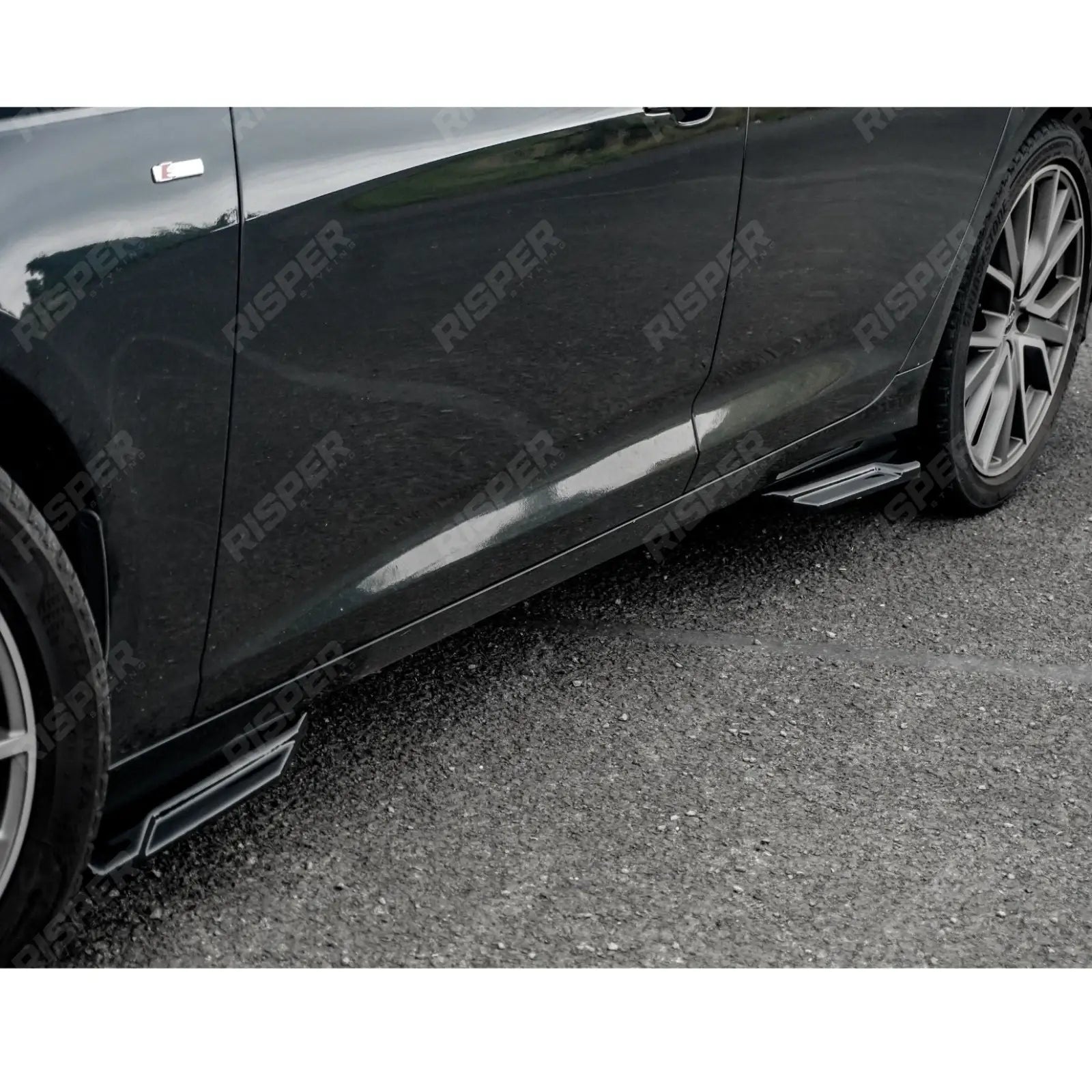 Audi S6 C8 (Sedan-Avant) 2019+ Side Skirts / Audi A6 C8 S-Line (Sedan-Avant) 2019+ Side Skirts (2PCS) Side Skirts