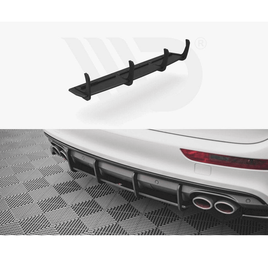 AUDI SQ5 MK1 (8R) 2012 - 2017 - MAXTON STREET PRO REAR DIFFUSER - MATTE BLACK