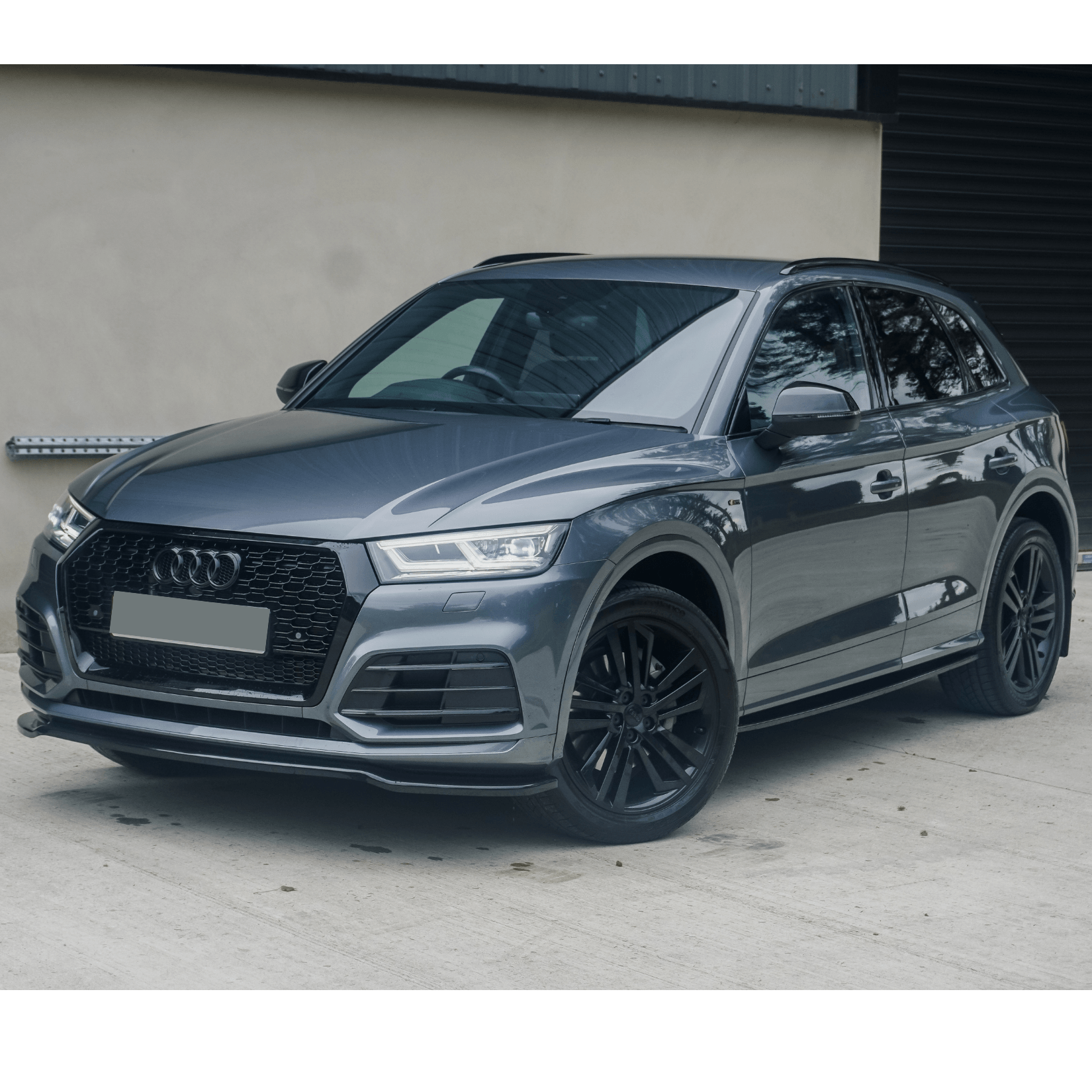 Audi SQ5 MK2 2017 - 2020 Front Splitter / Audi Q5 S - Line MK2 2017 - 2020 Front Splitter
