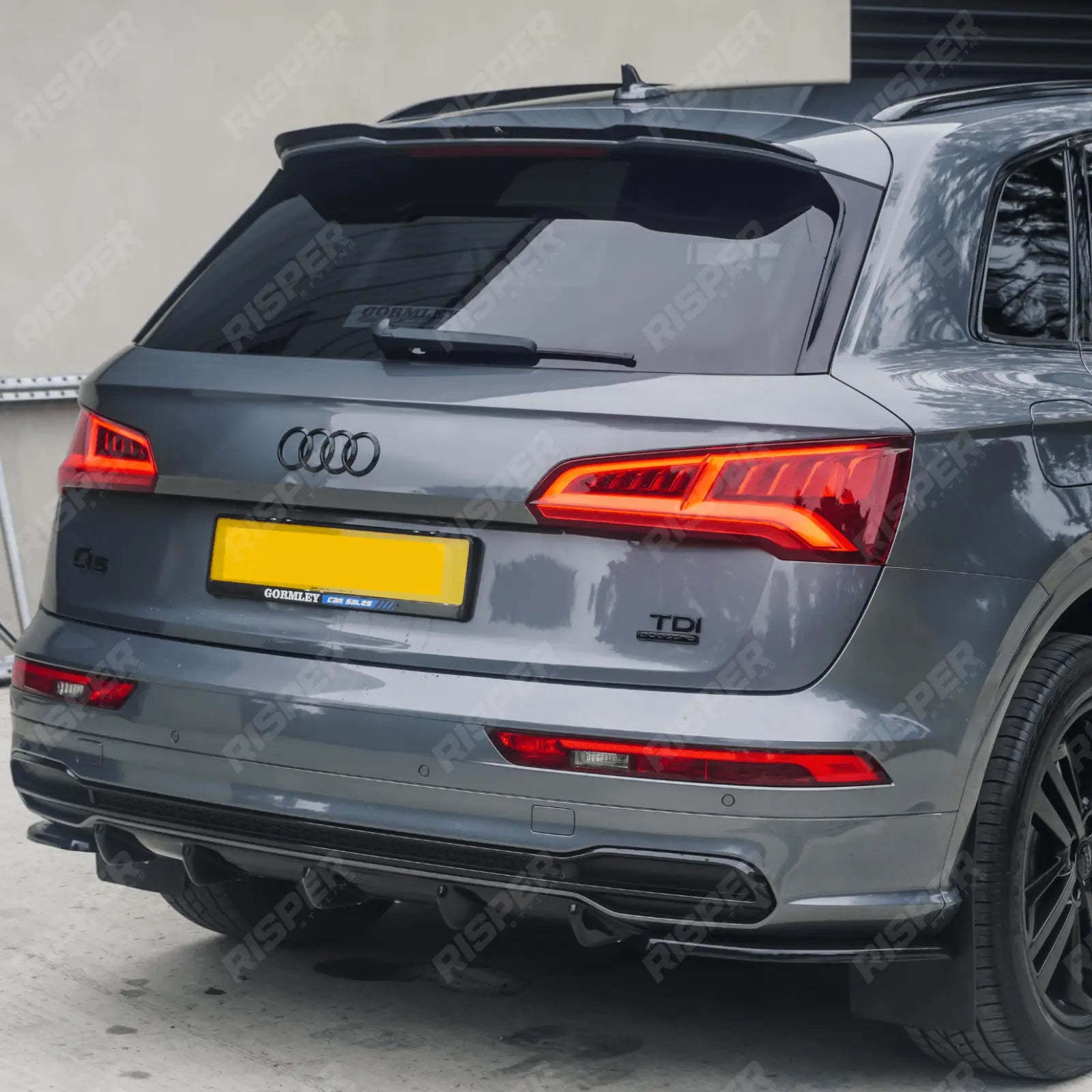 Audi SQ5 MK2 2017 - 2020 Rear Side Splitters / Audi Q5 S - Line MK2 2017 - 2020 Rear Side Splitters (2PCS)