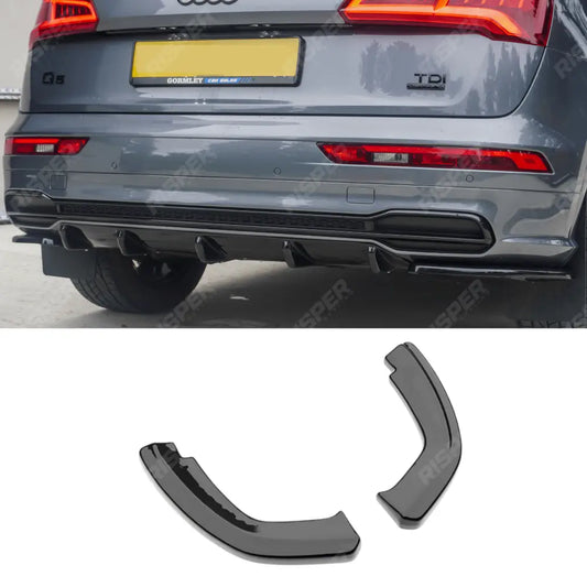 Audi SQ5 MK2 2017 - 2020 Rear Side Splitters / Audi Q5 S - Line MK2 2017 - 2020 Rear Side Splitters (2PCS)