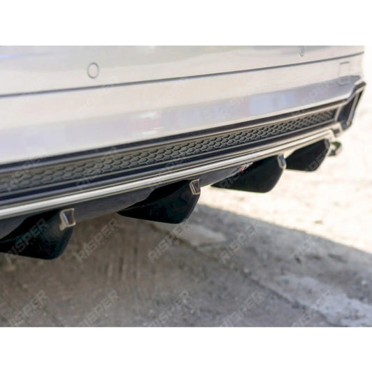 AUDI SQ5/Q5 S - LINE MK2 2017+ - MAXTON REAR VALANCE - GLOSS BLACK