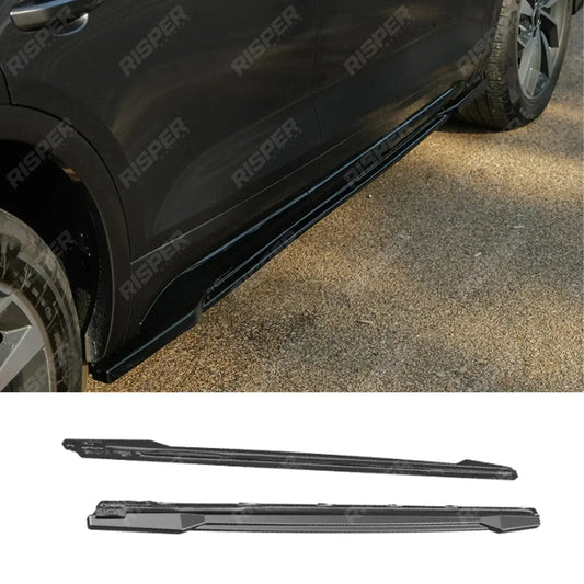 Audi SQ5 / Q5 S - Line Mk2 Facelift 2020 - 2024 Side Skirts In Gloss Black (2 Pcs)