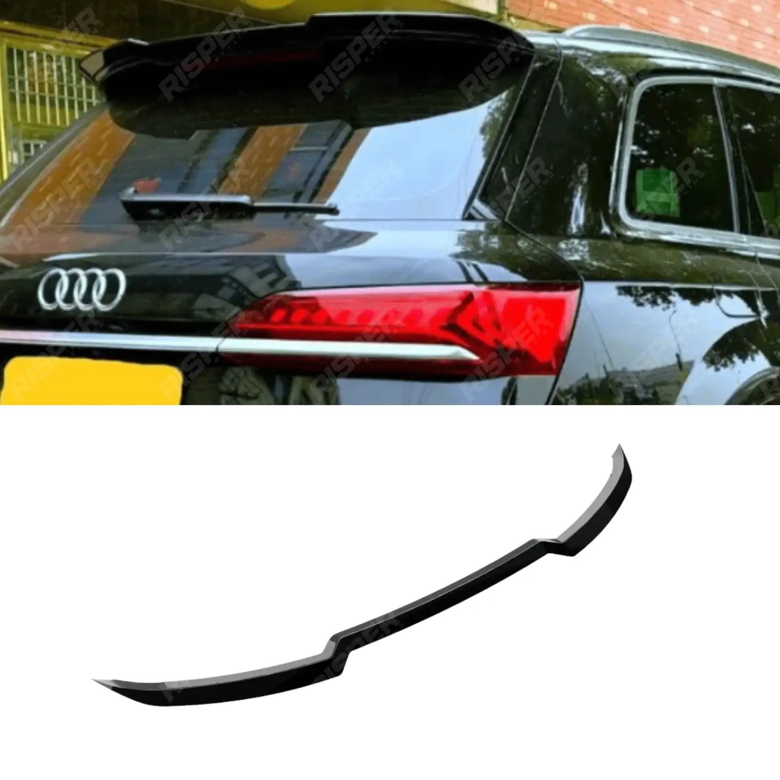 Audi SQ7 MK2 Facelift 2016+ Spoiler / Audi Q7 S - Line MK2 Facelift 2015+ Spoiler