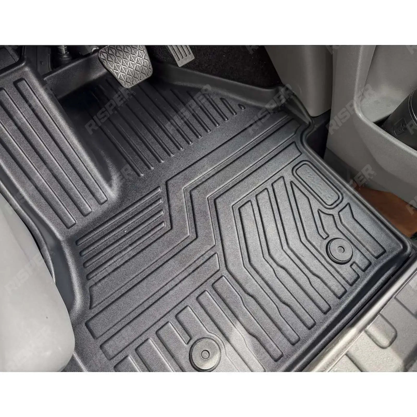 Automatic Version Tailored Mudblock Front Mat For Ford Transit Custom 2023 on Sport / MSRT - Floor Mats