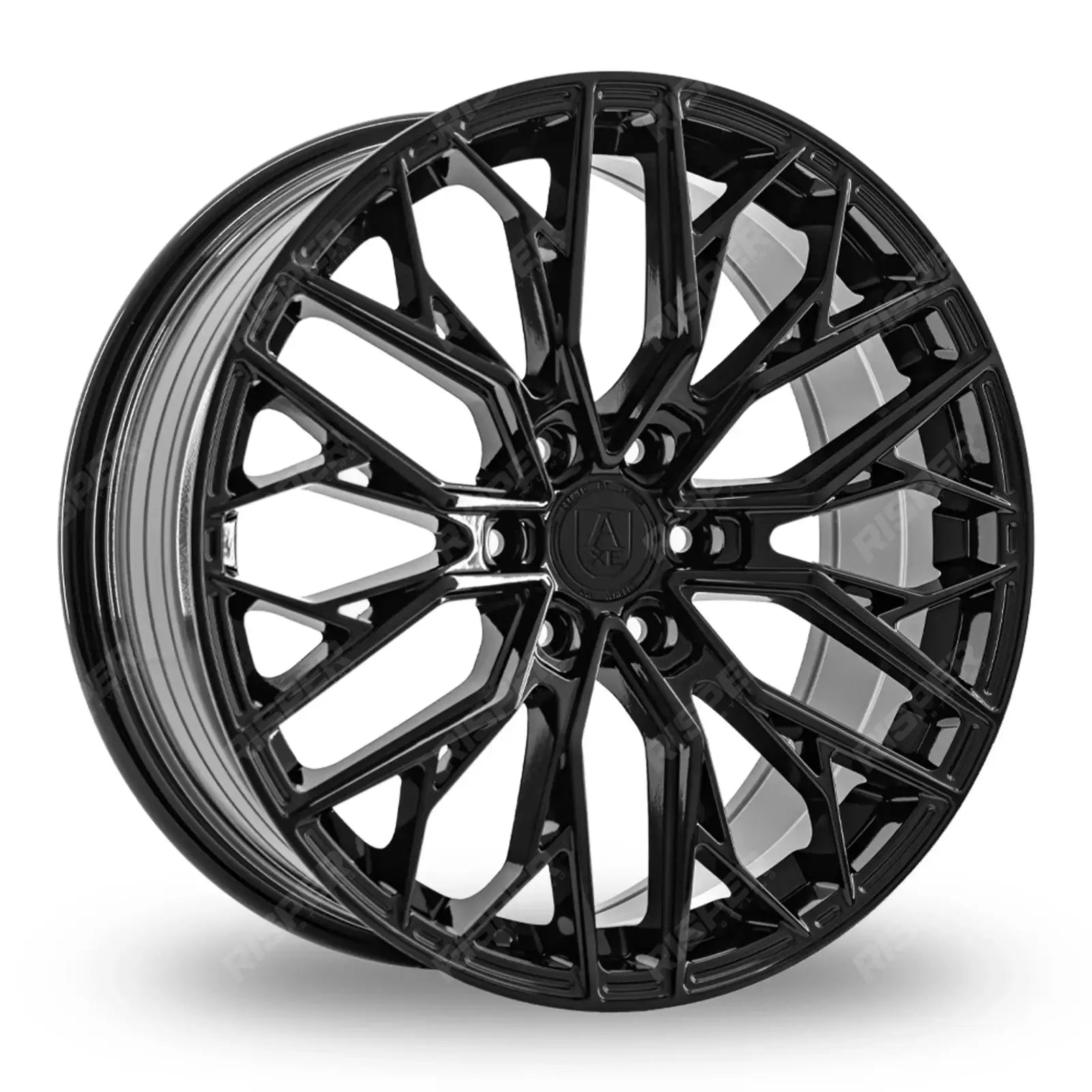 Axe 18 Inch Alloy Wheels 6X120 ET45 EX48 Gloss Black Alloys
