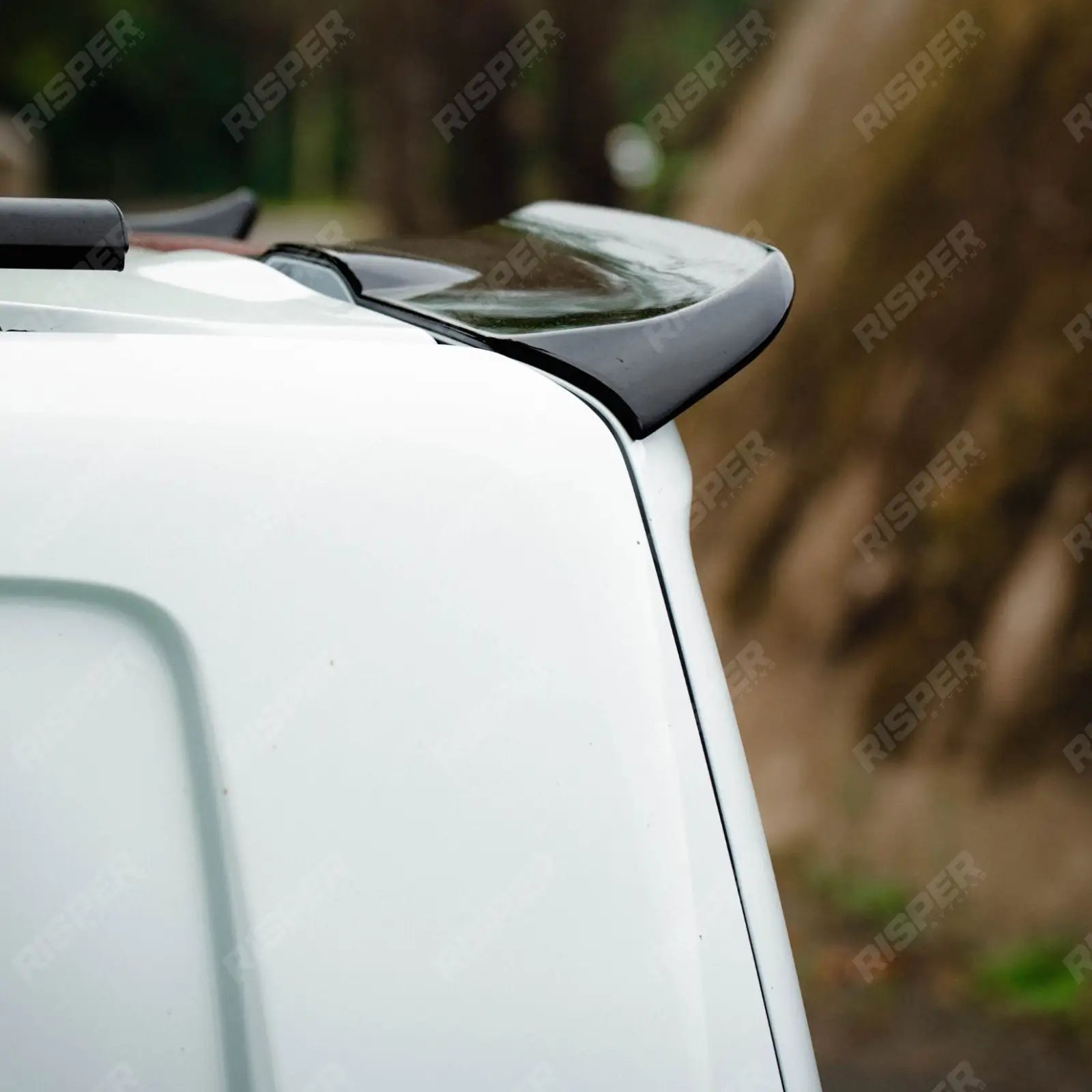 Volkswagen Transporter T7 2025+ Barn Door V1 Spoiler In Gloss Black Rear Spoilers