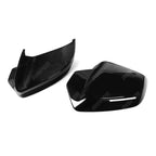 Batman Mirror Covers in Gloss Black For BMW 5/7/I5/I7 Series G60 G61 G68 G70 M5 G90 - Mirror Covers