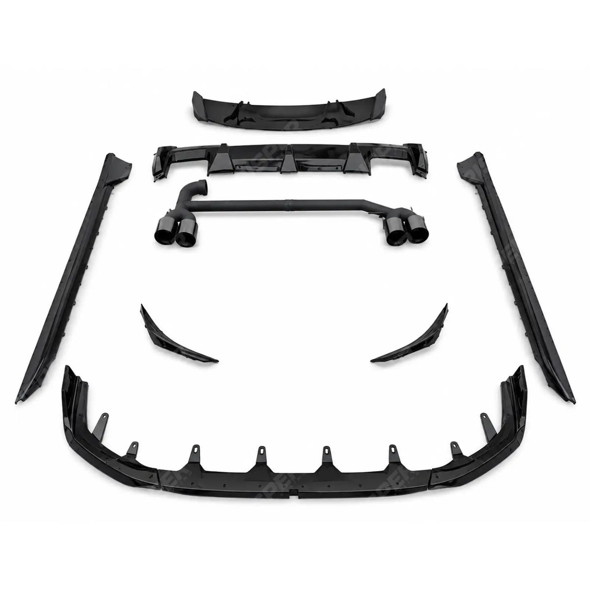 Black Knight Aero Body Kit in Gloss Black For BMW 1 Series F70 2024 on M-Performance - Aero Kit Main image
