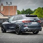 Bmw X5 G05 M Sport 2018 - 2022 - Black Knight Aero Kit Full - With Grill & Mirror Caps