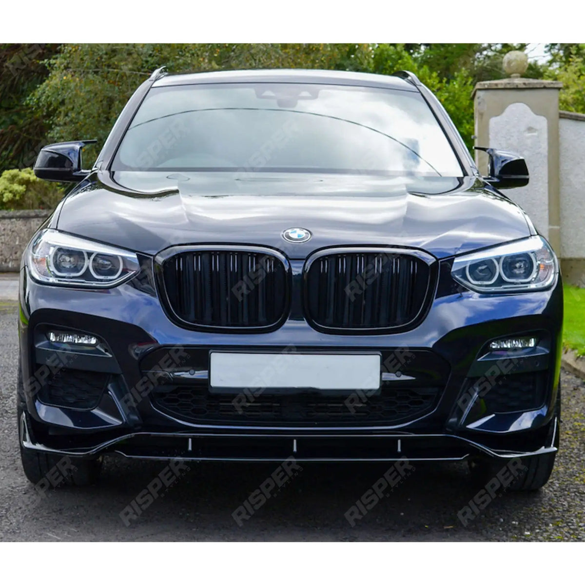 Black Knight Aero Kit With Exhaust Tips In Gloss Black For BMW X3 G01 2018-2021 - Aero Kit