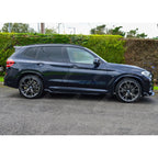 Black Knight Aero Kit With Exhaust Tips In Gloss Black For BMW X3 G01 2018-2021 - Aero Kit