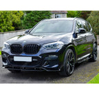 Black Knight Aero Kit With Exhaust Tips In Gloss Black For BMW X3 G01 2018-2021 - Aero Kit