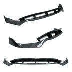 BMW X5 G05 M Sport 2018 - 2022 - Black Knight Front Splitter in Carbon Look