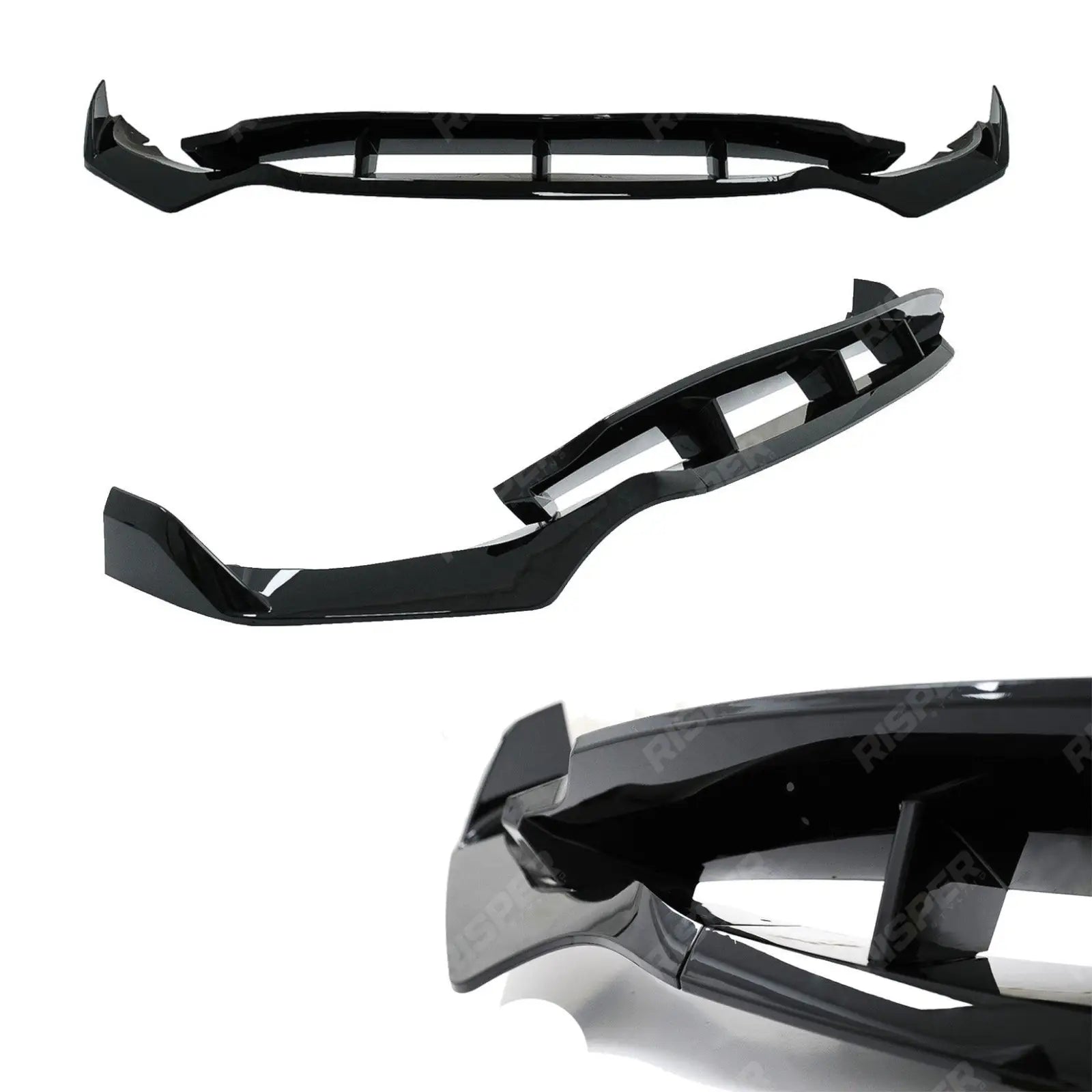 Black Knight Front Splitter in Gloss Black For BMW X5 G05 M Sport 2018-2022 Secondary image