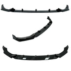 BMW X7 G07 2018-2023 Black Knight Front Splitter In Gloss Black - Front Splitter