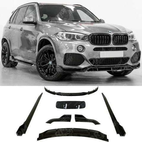 Black Knight Full Aero Kit in Gloss Black For BMW X5 F15 2013-2018 - M Sport - Aero Kit