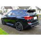 Black Knight Rear Roof Spoiler In Gloss Black For BMW X3 G01 PRE LCI 2018-2022 - Rear Spoilers