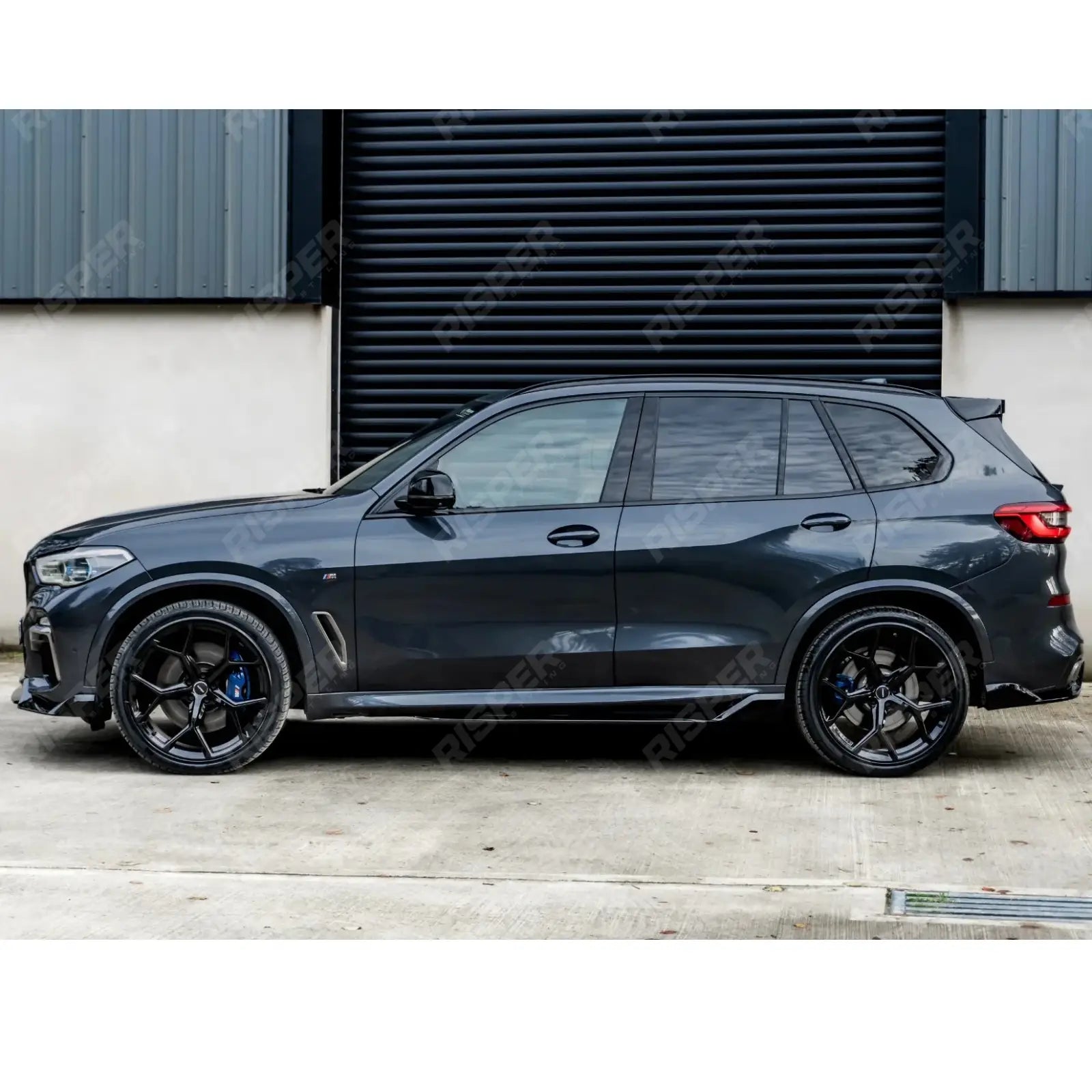 Black Knight Side Skirt Splitters in Gloss Black For BMW X5 G05 M Sport 2018+ Secondary image
