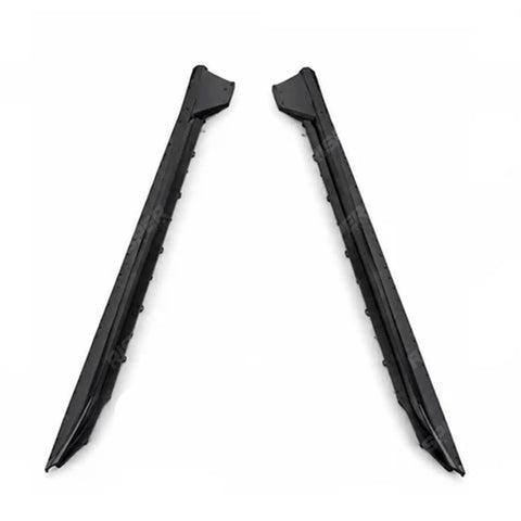 Black Knight Side Skirts in Gloss Black For BMW 1 Series F70 2024 on M-Performance - Side Skirt Splitters