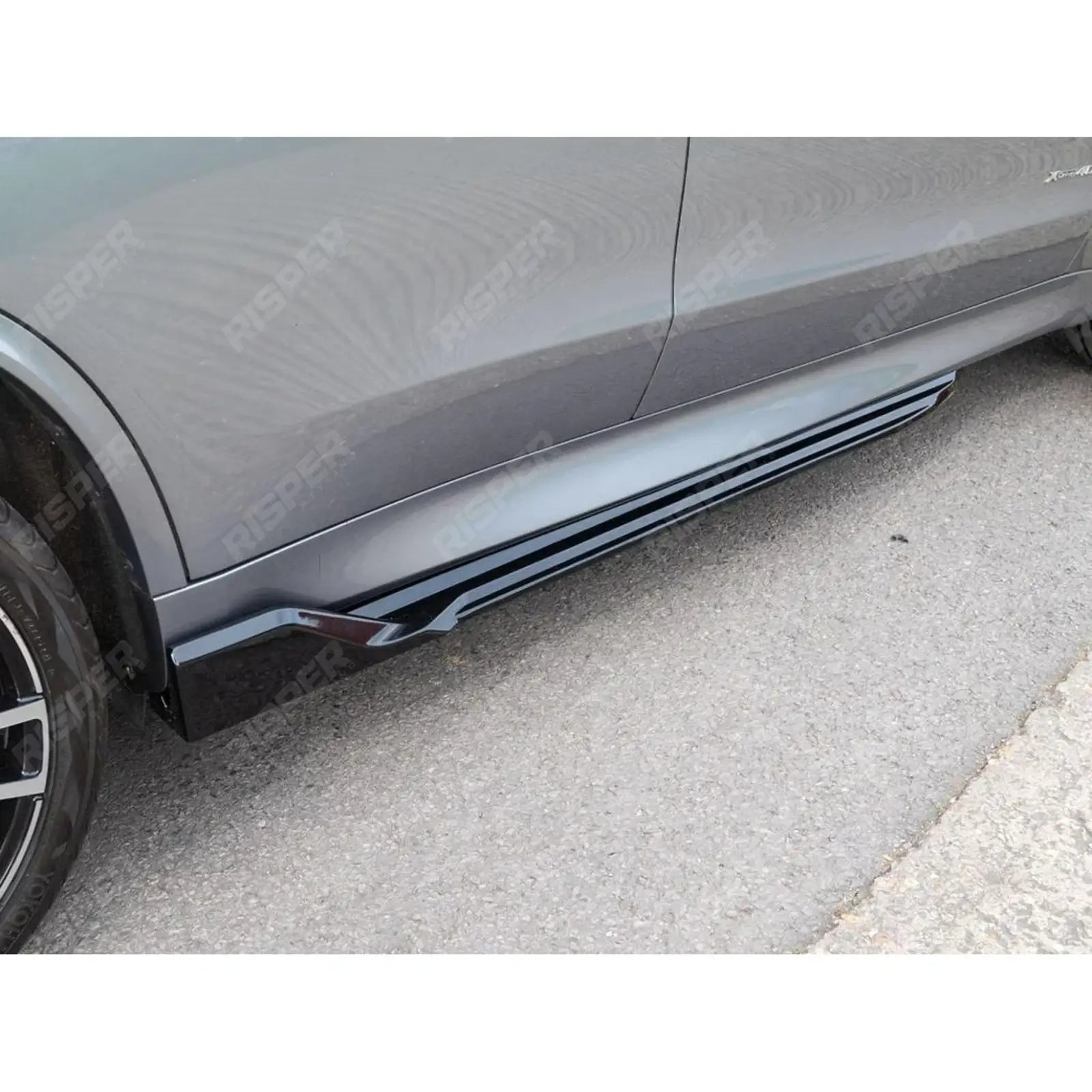 Black Knight Side Skirts In Gloss Black For BMW X5 F15 2013-2018 Secondary image