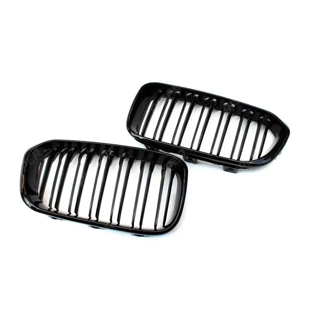 BMW 1 Series F20 2015 - 2019 Gloss Black Double Slat Grille
