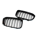 BMW 1 Series F20 2015 - 2019 Gloss Black Double Slat Grille