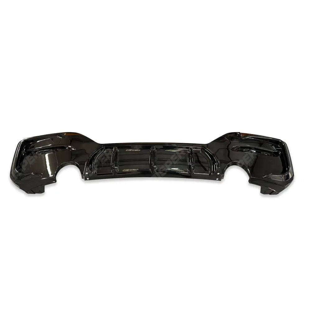 BMW 1 Series F20 LCI Facelift M Sport 2015 - 2019 Gloss Black Rear Diffuser Valance