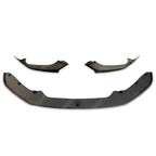BMW 1 Series F20 LCI Facelift M Sport 2015 - 2019 Matte Black Front Splitter Lip