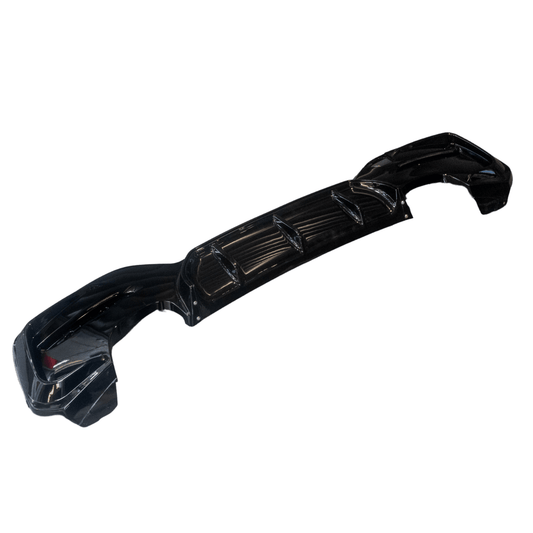 Bmw 1 Series F20 M Sport Lci 2015 - 2019 Rear Diffuser 00__00 In Gloss Black