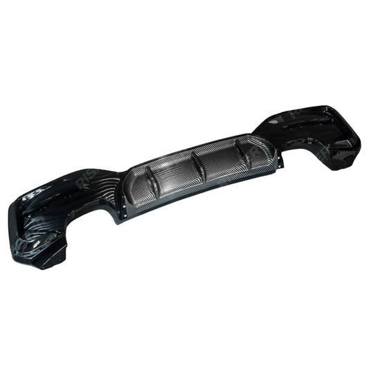 BMW 1 Series F20 M Sport LCI 2015 - 2019 Rear Diffuser 00___00 In Carbon Look