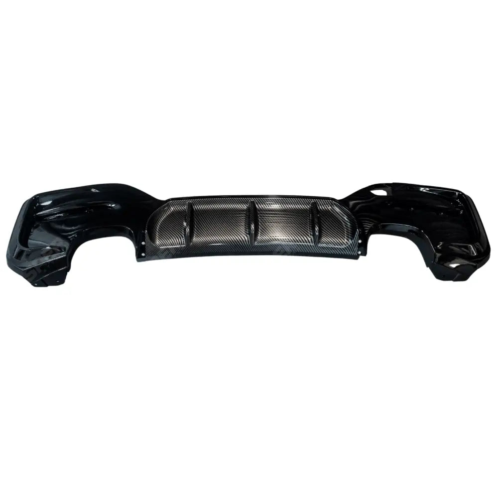 BMW 1 Series F20 M Sport LCI 2015 - 2019 Rear Diffuser 00___00 In Carbon Look