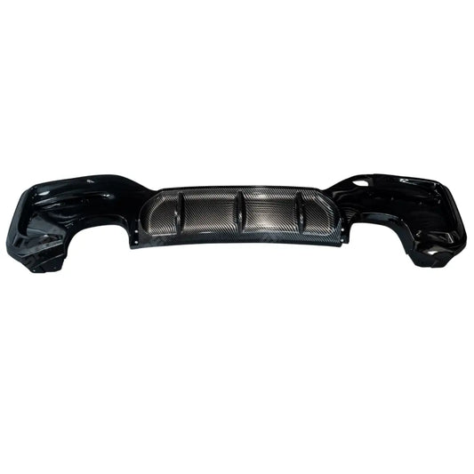 BMW 1 Series F20 M Sport LCI 2015 - 2019 Rear Diffuser 00___00 In Carbon Look