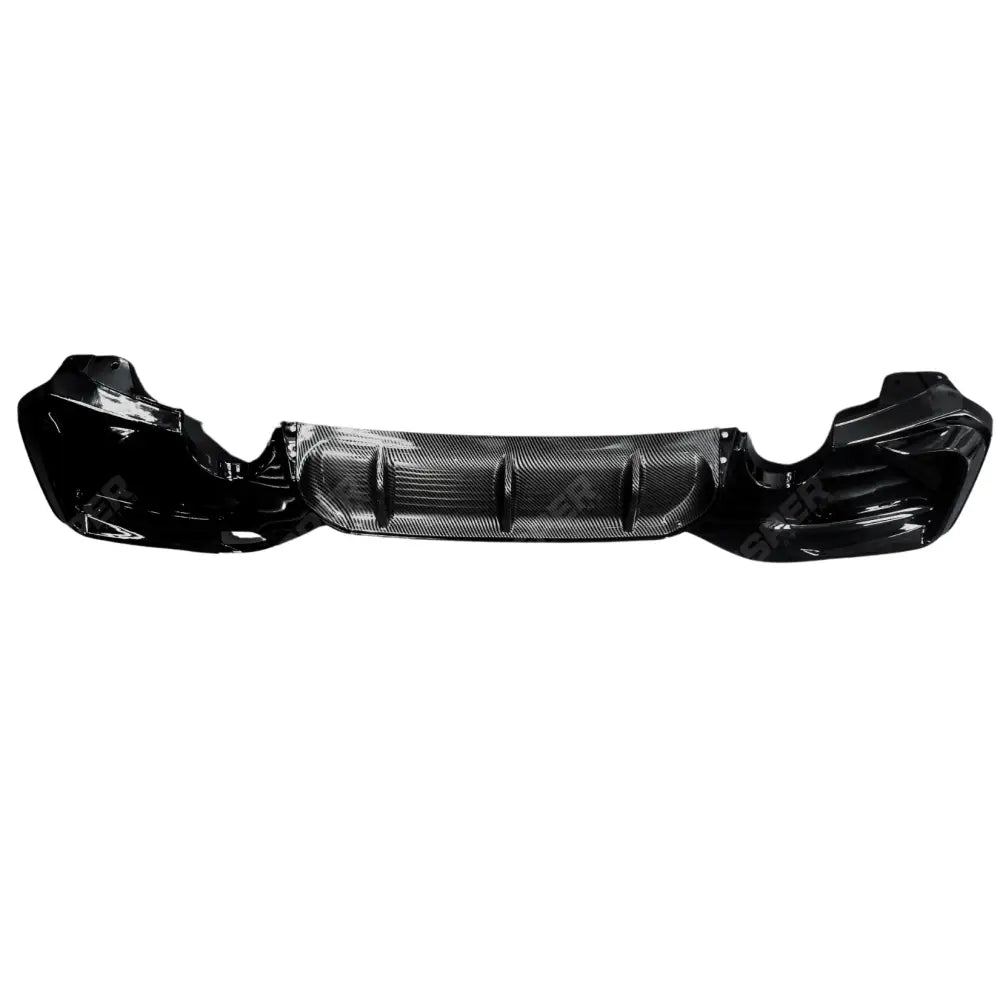 BMW 1 Series F20 M Sport LCI 2015 - 2019 Rear Diffuser Carbon Look 0___0