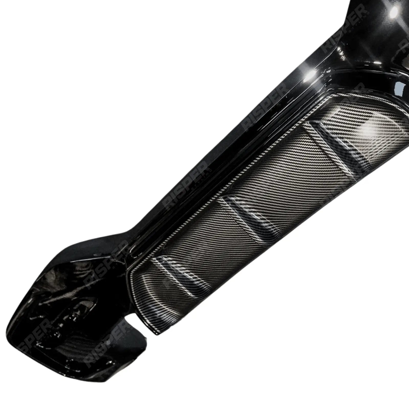 Bmw 1 Series F20 M Sport Lci 2015 - 2019 Rear Diffuser In Carbon Look 00____