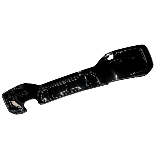 Bmw 1 Series F20 M Sport LCI 2015 - 2019 Rear Diffuser In Gloss Black 00____