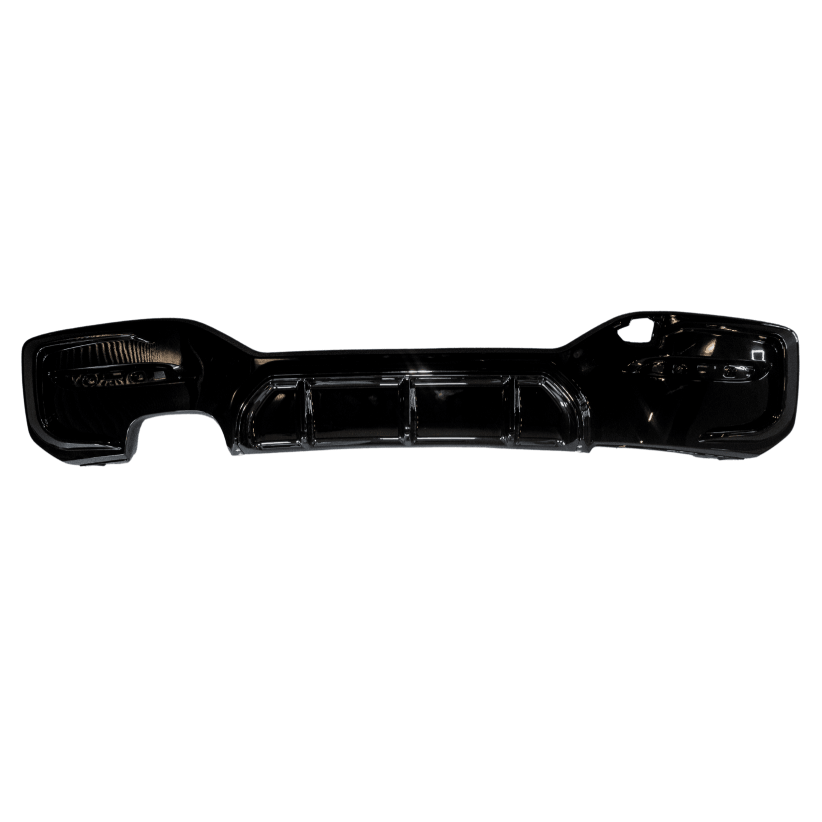 Bmw 1 Series F20 M Sport LCI 2015 - 2019 Rear Diffuser In Gloss Black 00____
